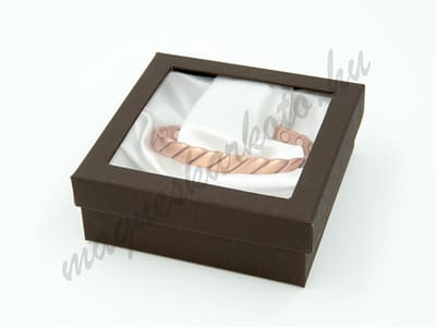 Karperec díszdoboz - barna