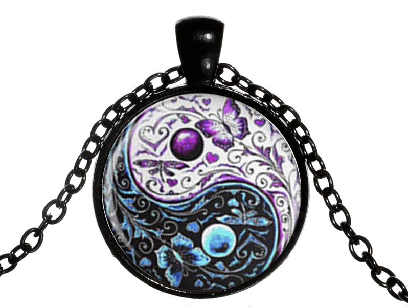 Lepkés jing-jang medál