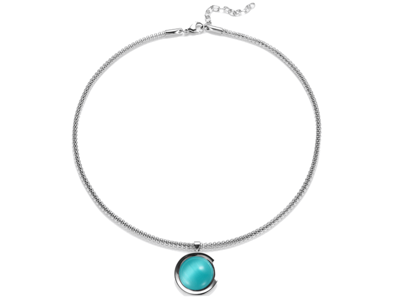 Satine Turquoise Collier - Image 4